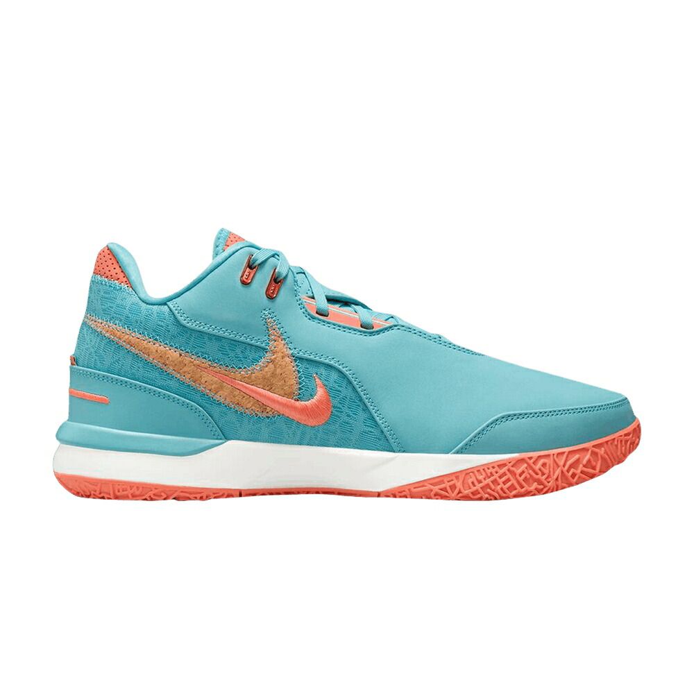 ナイキ ズーム レブロン 青色 ブルー ワイルド 'MIAMI' スニーカー メンズ NIKE ZOOM LEBRON NXXT GEN AMPD EP / MINERAL BLUE LIGHT WILD MANGO