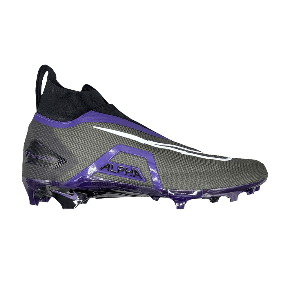ナイキ アルファ エリート 白色 ホワイト 黒色 ブラック 'BLACK ORCHID' スニーカー メンズ NIKE ALPHA MENACE ELITE 3 NEW / WHITE BLACK NEW ORCHID