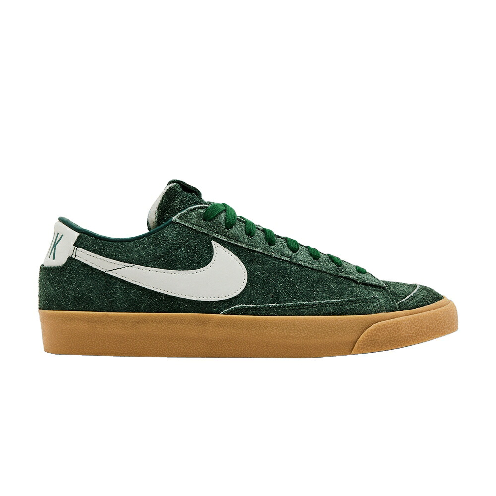 ナイキ ブレイザー チーム 緑 グリーン 黄色 イエロー 'TEAM GREEN' スニーカー メンズ NIKE DEVIN BOOKER X CHEVROLET BLAZER LOW DARK / TEAM DARK GREEN SAIL GUM YELLOW｜スニケス