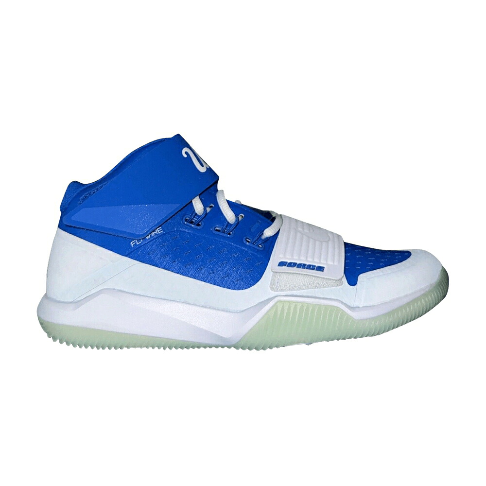 ナイキ ミッド 白いこと 白いこと 青味 青み \u0027UCLA\u0027 スニーカー メンズ NIKE FORCE SAVAGE TF MID SMU PE / WHITE WHITE SIGNAL BLUE