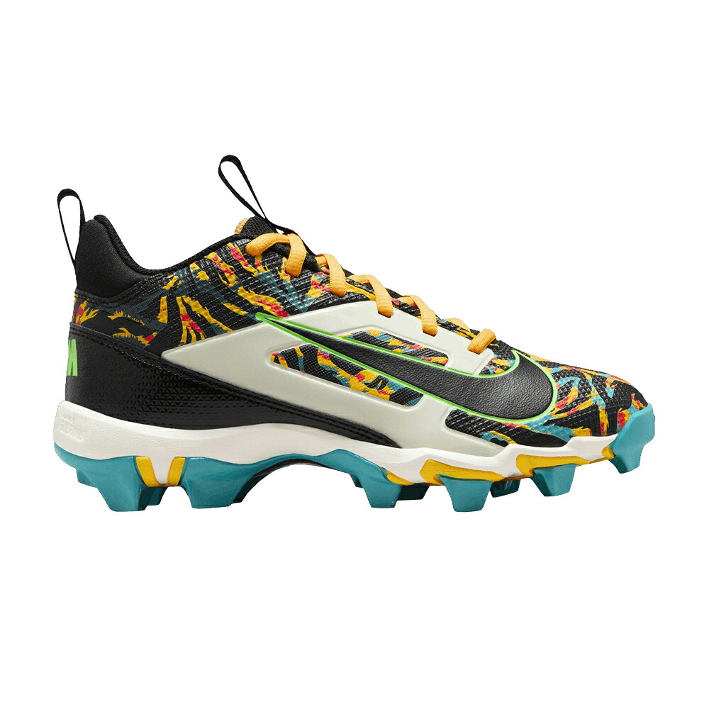 ナイキ アルファ シャーク 黒色 ブラック 緑 グリーン '90S FASHION' ジュニア キッズ NIKE TRAVIS KELCE X ALPHA MENACE 4 SHARK GS / BLACK SAIL DUSTY CACTUS GREEN ベビー マタニティ スニーカー
