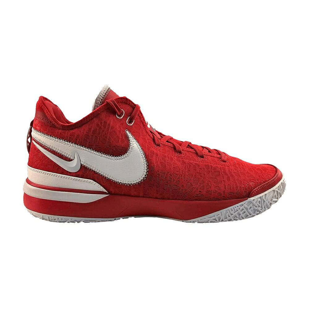 ナイキ ズーム レブロン 赤 レッド 白色 ホワイト 'UNIVERSITY RED' スニーカー メンズ NIKE ZOOM LEBRON NXXT GEN TB PROMO / UNIVERSITY RED WHITE WHITE｜スニケス