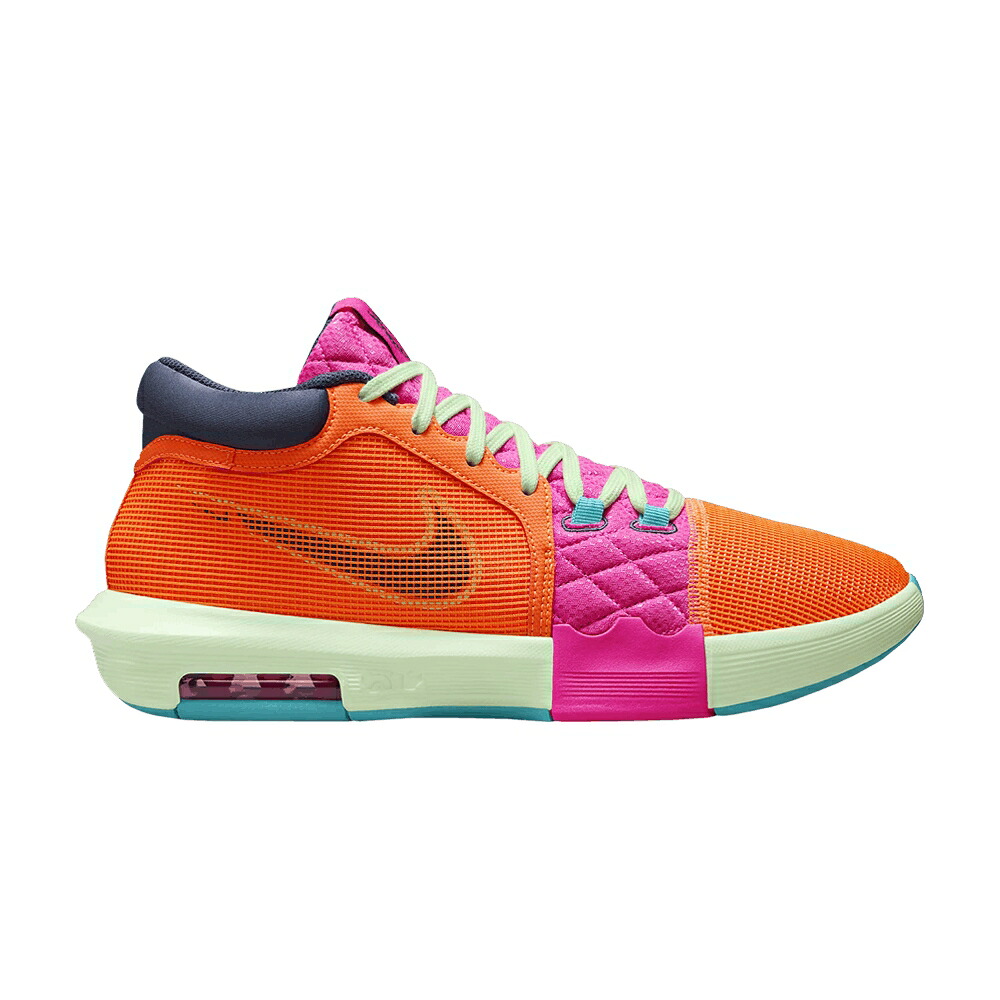 ナイキ レブロン 橙 オレンジ レーザー ウィットネス 'TOTAL FUCHSIA' スニーカー メンズ NIKE LEBRON WITNESS 8 ORANGE LASER / TOTAL ORANGE LASER FUCHSIA|スニケス