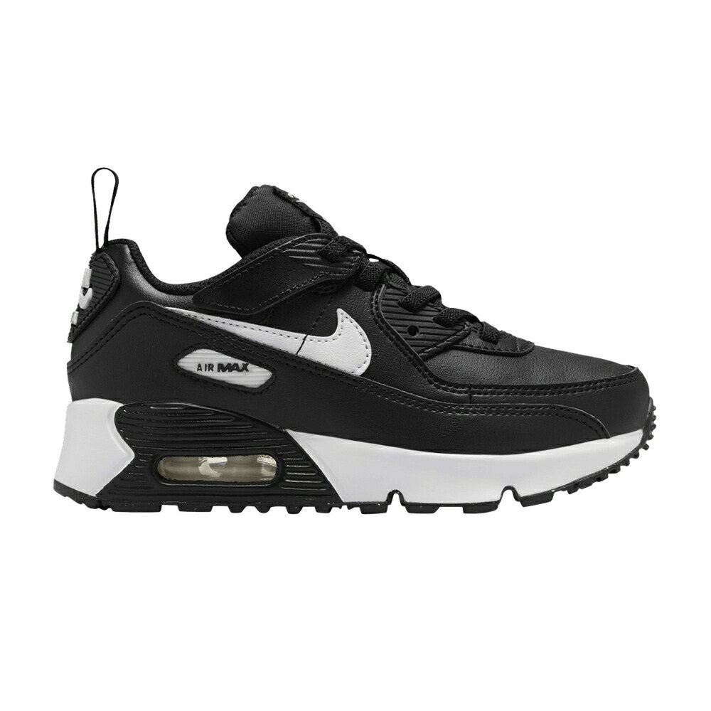 ナイキ マックス 黒色 ブラック 白色 ホワイト エアマックス 'BLACK WHITE' ジュニア キッズ NIKE AIR MAX 90 EASYON PS / BLACK BLACK WHITE ベビー マタニティ スニーカー