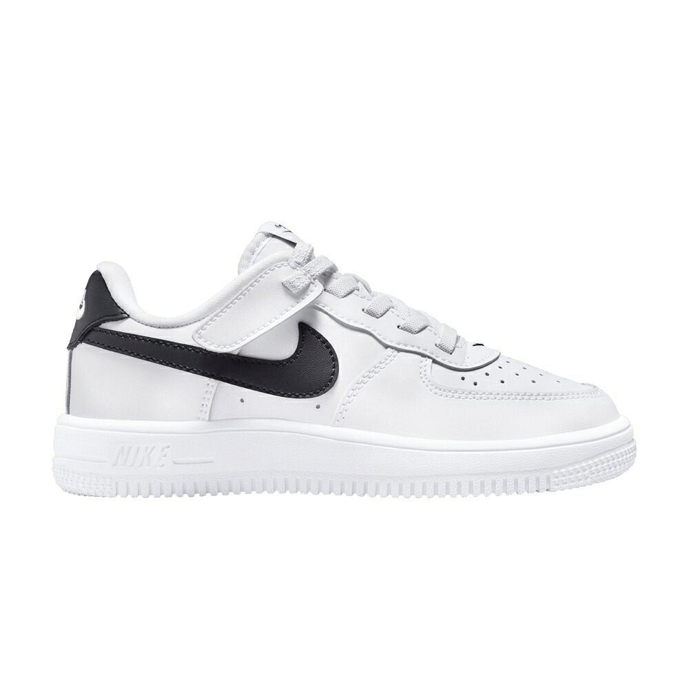 ナイキ 白いこと 白いこと 黒いこと 黒いこと \u0027WHITE BLACK\u0027 お坊っちゃん キッズ NIKE FORCE 1 LOW EASYON なおなお書き / WHITE BLACK もの言う花 マタニティ スニーカー