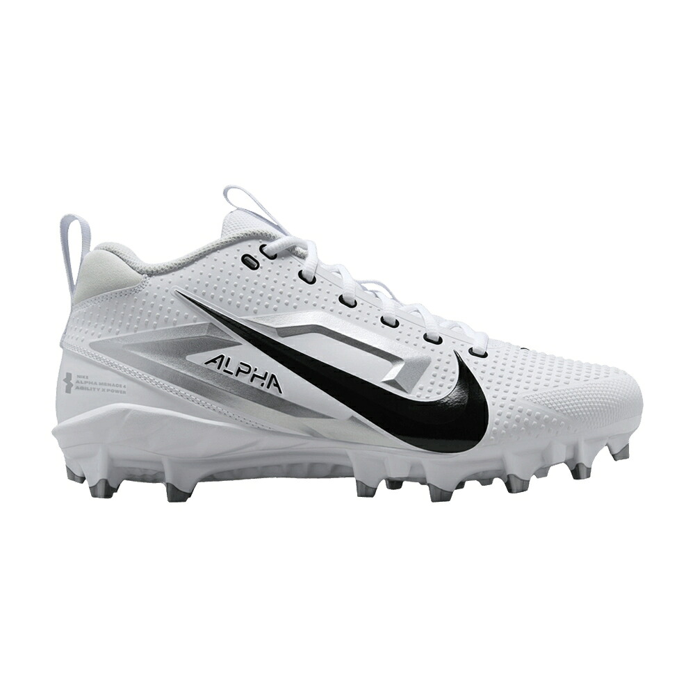 ナイキ アルファ 白いこと 白いこと しろがね色 しろがね色 \u0027WHITE SILVER\u0027 スニーカー メンズ NIKE ALPHA MENACE 4 VARSITY METALLIC / WHITE METALLIC SILVER PHOTON