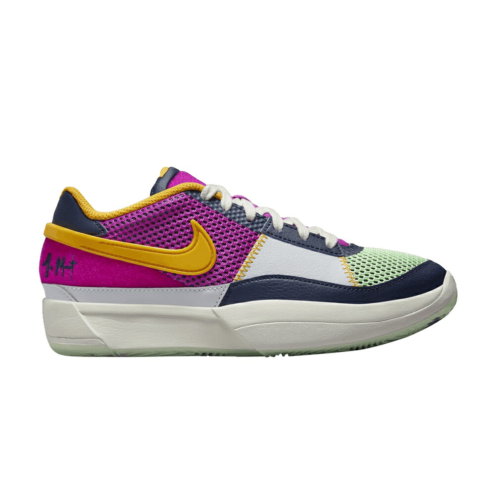 ナイキ ゴールド \u0027SUMMER JA\u0027 お坊っちゃん キッズ NIKE JA 1 SE GS CAMP PACK - / OBSIDIAN UNIVERSITY GOLD VAPOR もの言う花 マタニティ スニーカー