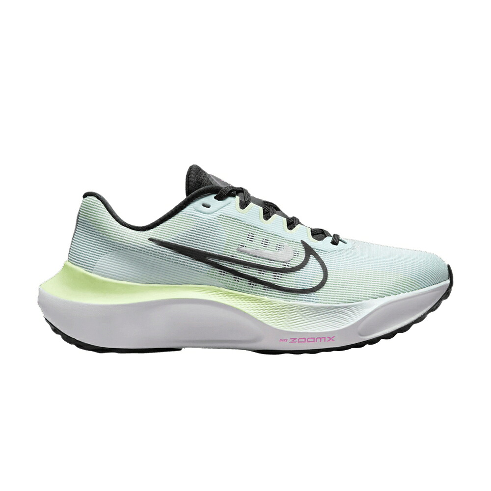 ナイキ ズーム 青色 ブルー 緑 グリーン 黒色 ブラック ズームフライ 'GLACIER BLUE' スニーカー レディース NIKE WMNS ZOOM FLY 5 / GLACIER BLUE VAPOR GREEN BLACK｜スニケス