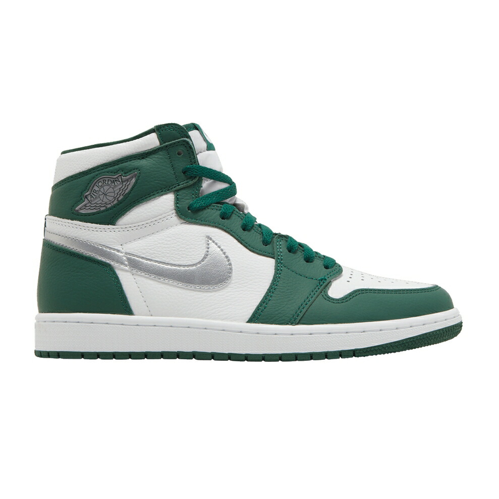 ナイキ ハイ 緑 グリーン 銀色 シルバー エアジョーダン GORGE GREEN スニーカー メンズ AIR JORDAN AIR JORDAN 1 RETRO HIGH OG / GORGE GREEN METALLIC SILVER