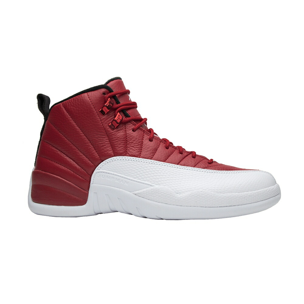 ナイキ 赤 レッド 黒色 ブラック 白色 ホワイト エアジョーダン GYM RED スニーカー メンズ AIR JORDAN AIR JORDAN 12 RETRO / GYM RED BLACK WHITE