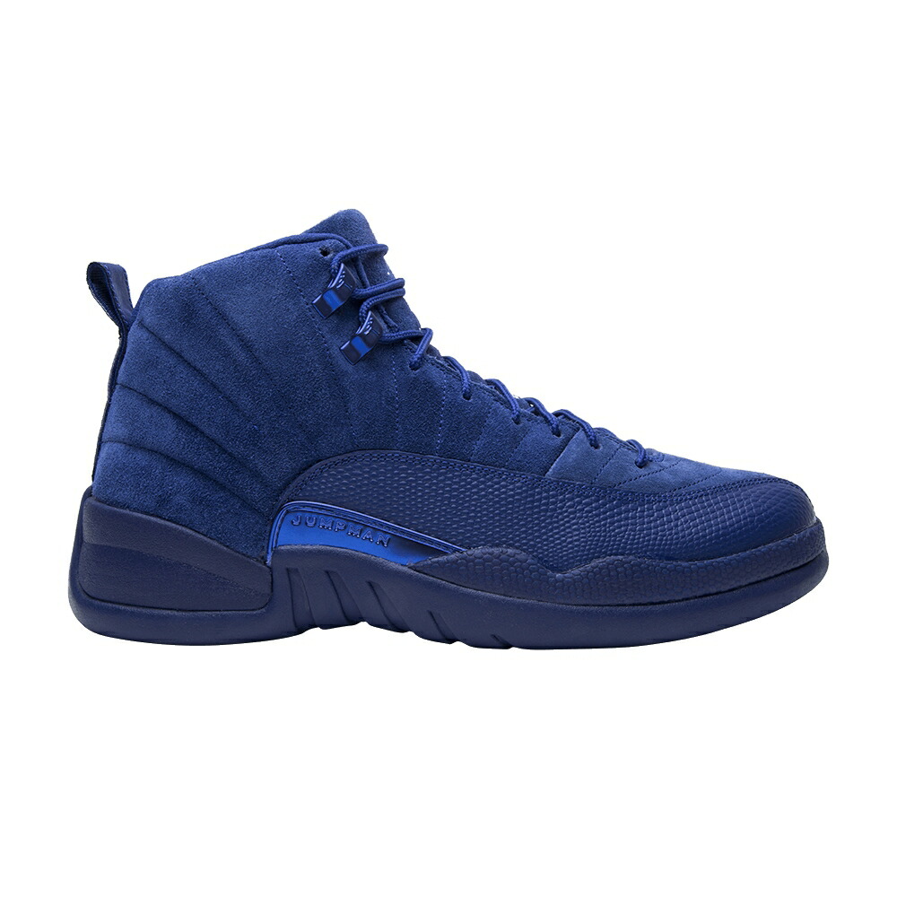 ナイキ ディープ 黒いこと 黒いこと エアジョーダン \u0027DEEP ROYAL\u0027 スニーカー メンズ AIR JORDAN AIR JORDAN 12 RETRO / DEEP ROYAL DEEP ROYAL BLACK