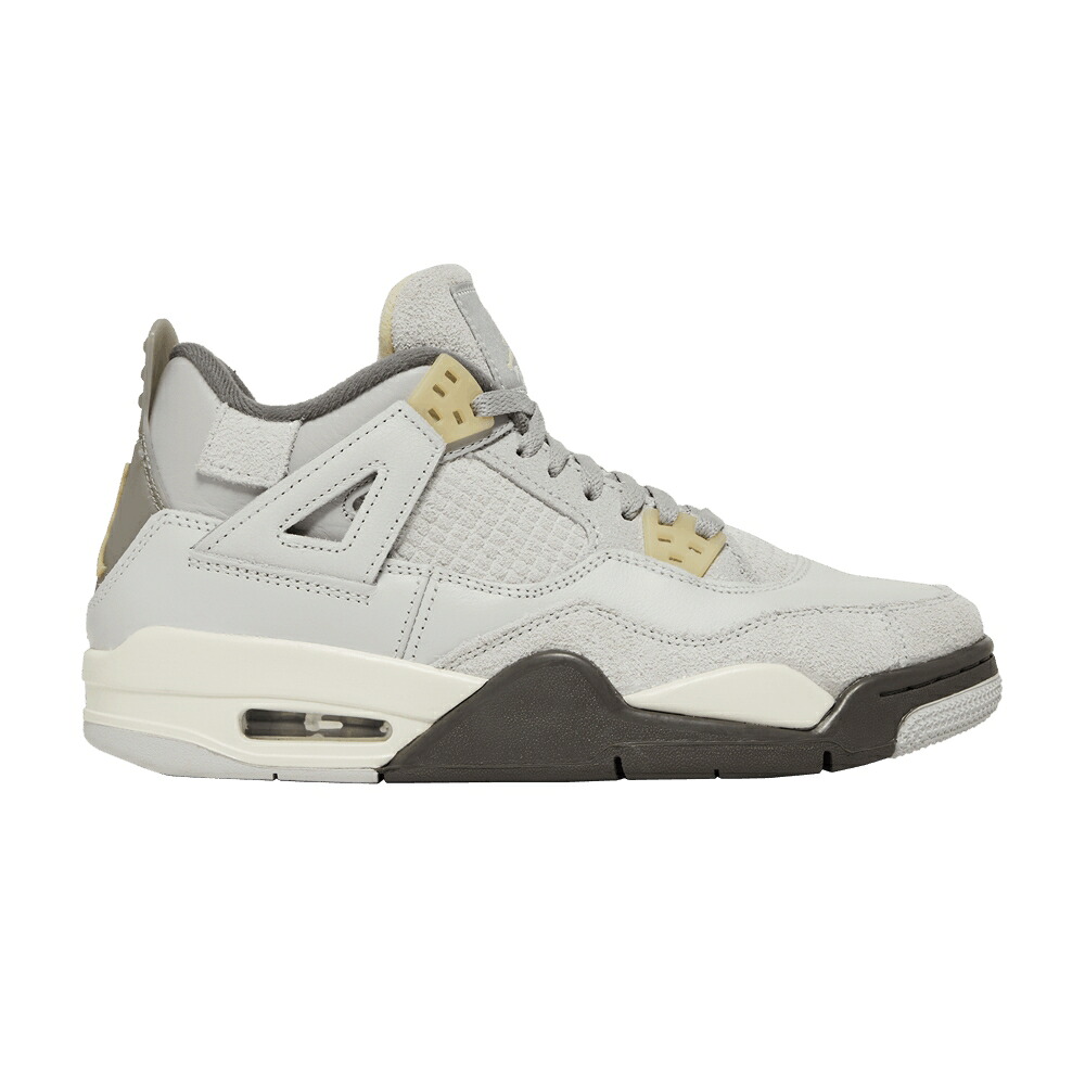 ナイキ エアジョーダン \u0027PHOTON DUST\u0027 御坊っちゃん キッズ AIR JORDAN AIR JORDAN 4 RETRO SE CRAFT GS / PHOTON DUST PALE VANILLA OFF もの言う花 マタニティ スニーカー