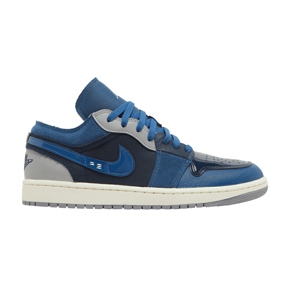 ナイキ 青色 ブルー エアジョーダン 'INSIDE OBSIDIAN' スニーカー メンズ AIR JORDAN AIR JORDAN 1 LOW SE CRAFT OUT - / OBSIDIAN FRENCH BLUE SAIL ASHEN