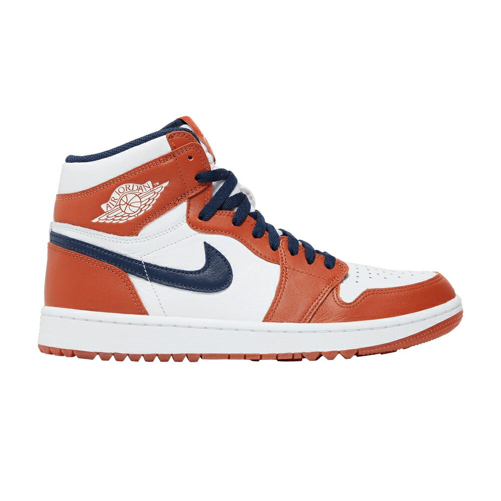 ナイキ ゴルフ ハイ 白色 ホワイト エアジョーダン OUT MUD スニーカー メンズ AIR JORDAN EASTSIDE GOLF X AIR JORDAN 1 HIGH THE / BURNT SUNRISE WHITE METALLIC