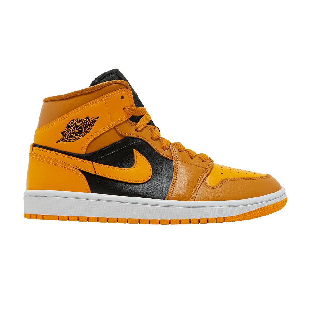 ナイキ ミッド 黒色 ブラック 白色 ホワイト エアジョーダン 'CHUTNEY' スニーカー レディース AIR JORDAN WMNS AIR JORDAN 1 MID / CHUTNEY BLACK WHITE TAXI|スニケス