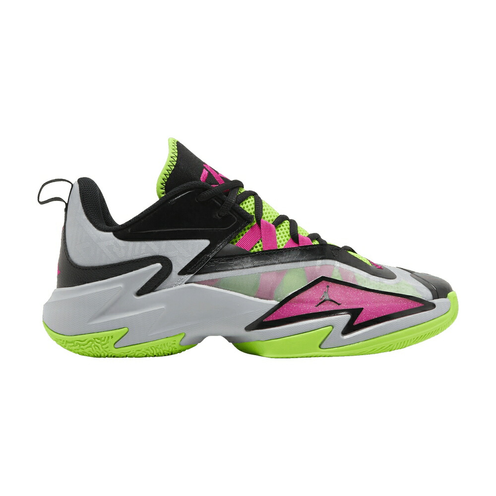 ナイキ 灰色 グレー ピンク 緑 グリーン 黒色 ブラック エアジョーダン 'WOLF PRIME' スニーカー メンズ AIR JORDAN AIR JORDAN ONE TAKE 3 GREY PINK / WOLF GREY ELECTRIC GREEN BLACK