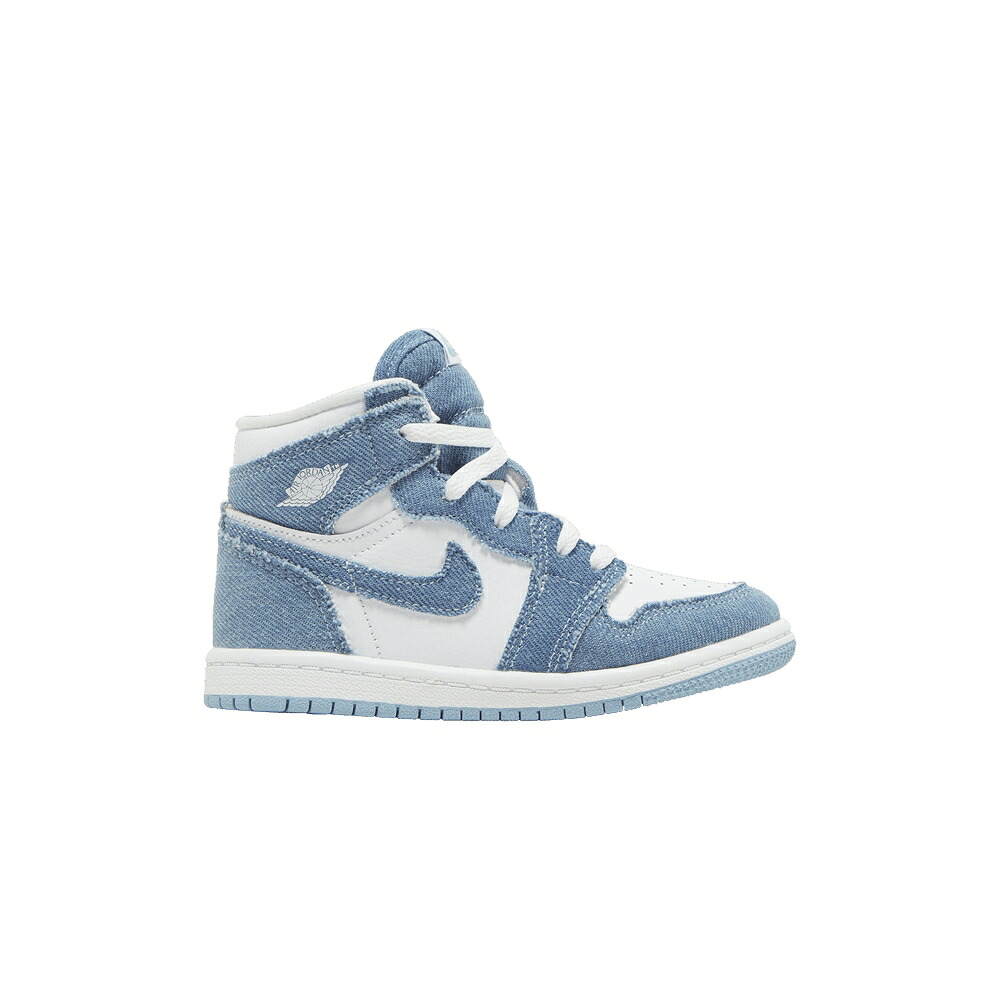 ナイキ ご機嫌 白いこと 白いこと 青味 青味 ゴールド エアジョーダン \u0027DENIM\u0027 もの言う花 AIR JORDAN AIR JORDAN 1 RETRO HIGH OG TD / WHITE WORN BLUE METALLIC GOLD