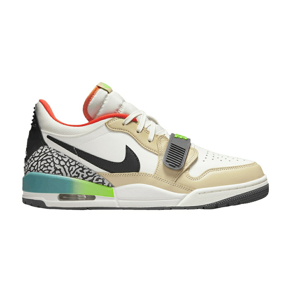 ナイキ レガシー 黒いこと 黒いこと エアジョーダン \u0027GRADIENT\u0027 スニーカー メンズ AIR JORDAN AIR JORDAN LEGACY 312 LOW / SAIL BLACK SAIL SESAME