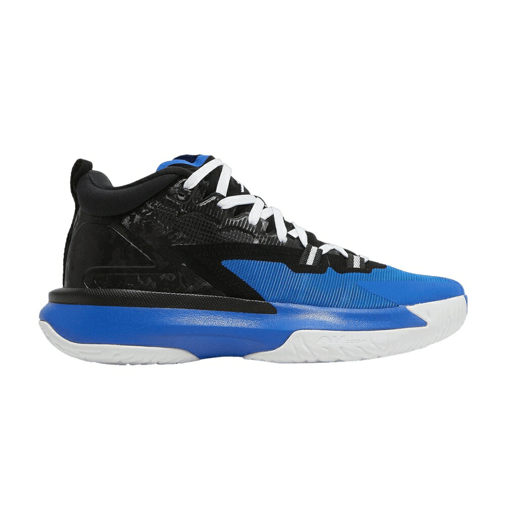 ナイキ 黒いこと 黒いこと 白いこと 白いこと エアジョーダン \u0027DUKE\u0027 スニーカー メンズ AIR JORDAN AIR JORDAN ZION 1 PF / BLACK HYPER ROYAL WHITE