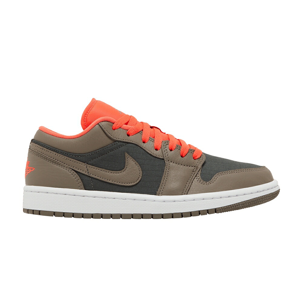 ナイキ オリーブ 黒色 ブラック クリムゾン エアジョーダン 'BLACK CRIMSON' スニーカー レディース AIR JORDAN WMNS AIR JORDAN 1 LOW SE OLIVE BRIGHT / BLACK OLIVE BRIGHT CRIMSON｜スニケス