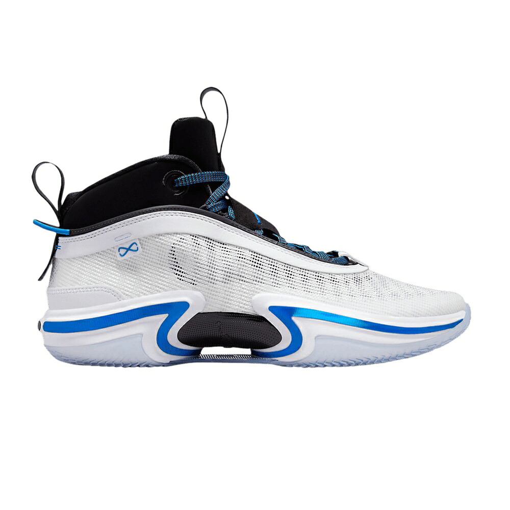 ナイキ 白いこと 白いこと 青味 青み 黒いこと 黒いこと エアジョーダン \u0027SPORT BLUE\u0027 スニーカー メンズ AIR JORDAN AIR JORDAN 36 / WHITE SPORT BLUE BLACK
