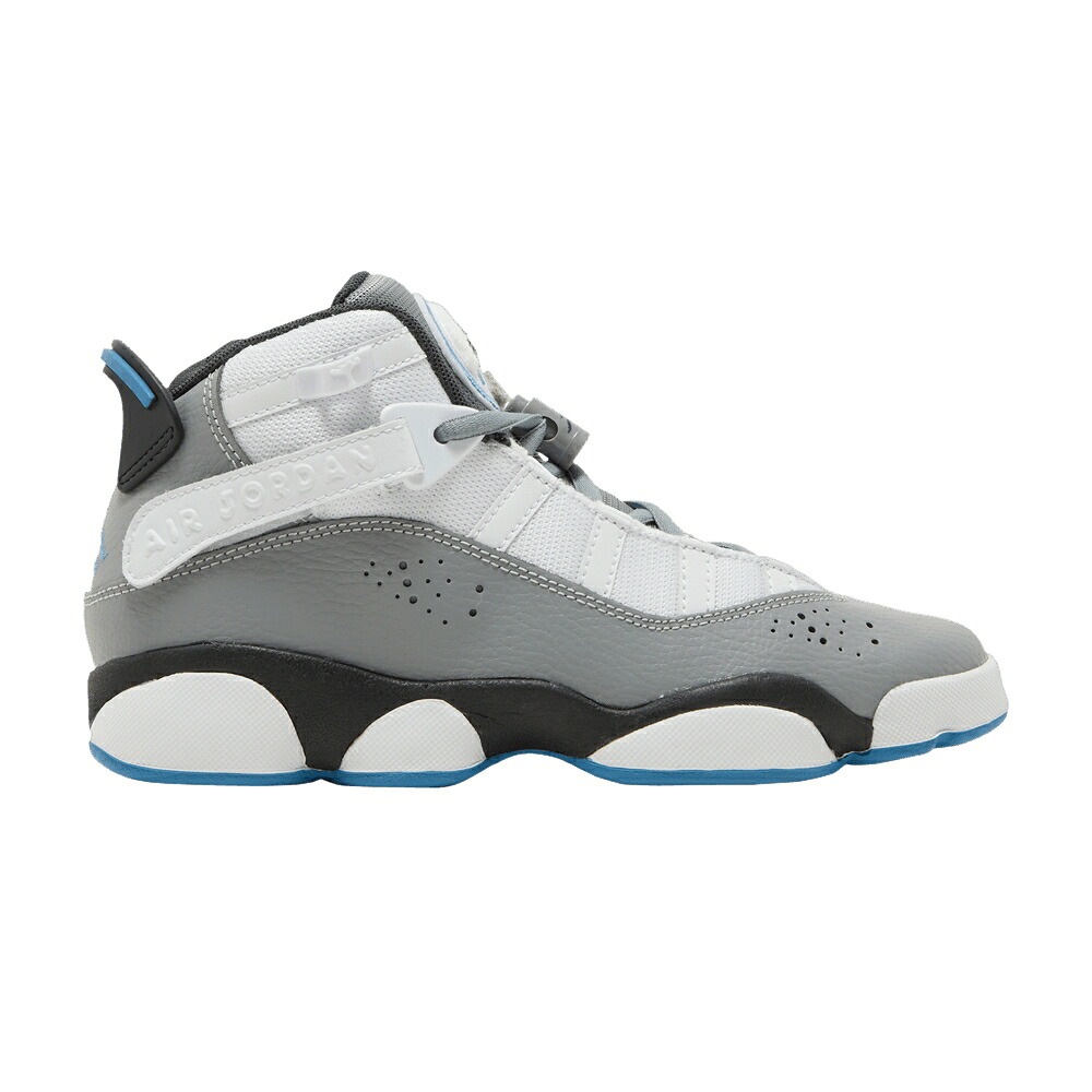 ナイキ リング 白色 ホワイト 灰色 グレー エアジョーダン 'WHITE GREY' ジュニア キッズ AIR JORDAN AIR JORDAN 6 RINGS GS PARTICLE / WHITE PARTICLE GREY DARK SMOKE ベビー マタニティ スニーカー｜スニケス 27,495円
