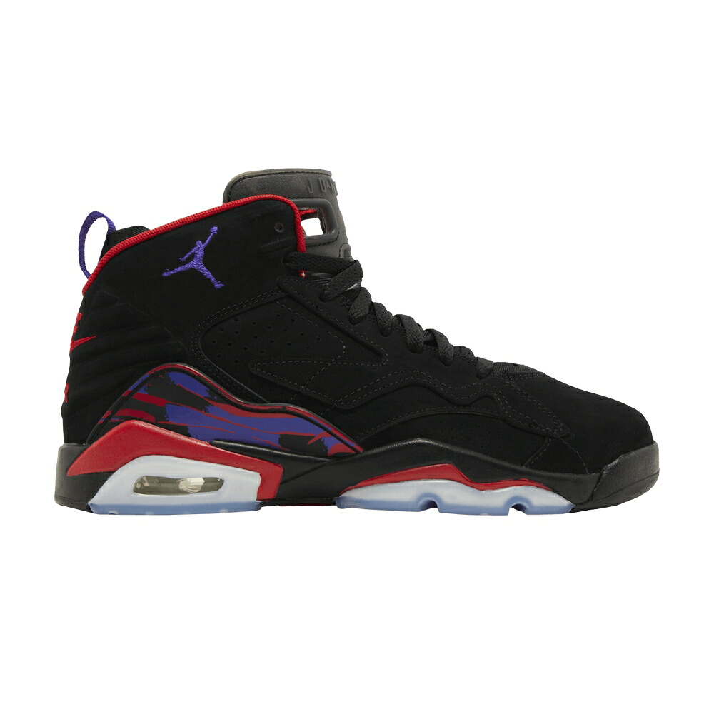 ナイキ 黒色 ブラック 赤 レッド エアジョーダン 'RAPTORS' ジュニア キッズ AIR JORDAN AIR JORDAN MVP GS / BLACK UNIVERSITY RED ANTHRACITE ベビー マタニティ スニーカー