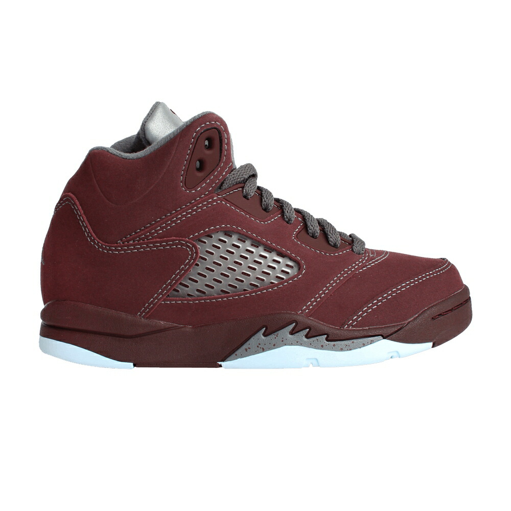 ナイキ ディープ ワイン色 バーガンディー エアジョーダン BURGUNDY ジュニア キッズ AIR JORDAN AIR JORDAN 5 RETRO SE PS 2023 / DEEP BURGUNDY LIGHT GRAPHITE ベビー マタニティ スニーカー