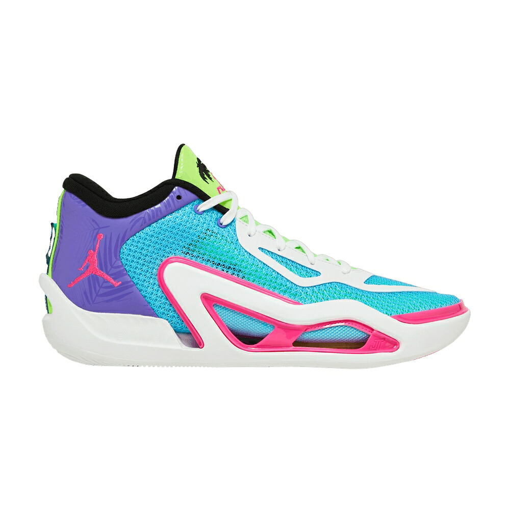 ナイキ サクラ色 ブラジャー同盟罷工 エアジョーダン \u0027WAVE RUNNER\u0027 スニーカー メンズ AIR JORDAN AIR JORDAN TATUM 1 / LAGOON PULSE PINK BLAST PSYCHIC