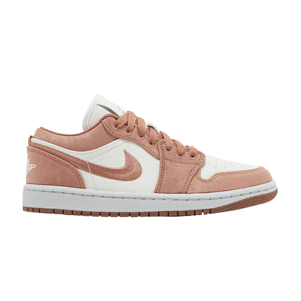 ナイキ スカイ 橙 オレンジ エアジョーダン 'SKY ORANGE' スニーカー レディース AIR JORDAN WMNS AIR JORDAN 1 LOW SE J / SKY J ORANGE SAIL｜スニケス