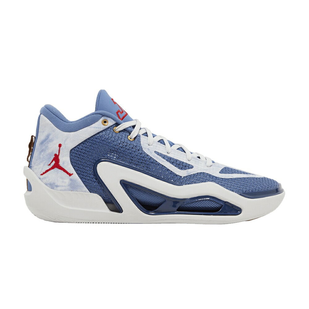 ナイキ 青色 ブルー 赤 レッド エアジョーダン DENIM スニーカー メンズ AIR JORDAN AIR JORDAN TATUM 1 / STONE BLUE UNIVERSITY RED MYSTIC