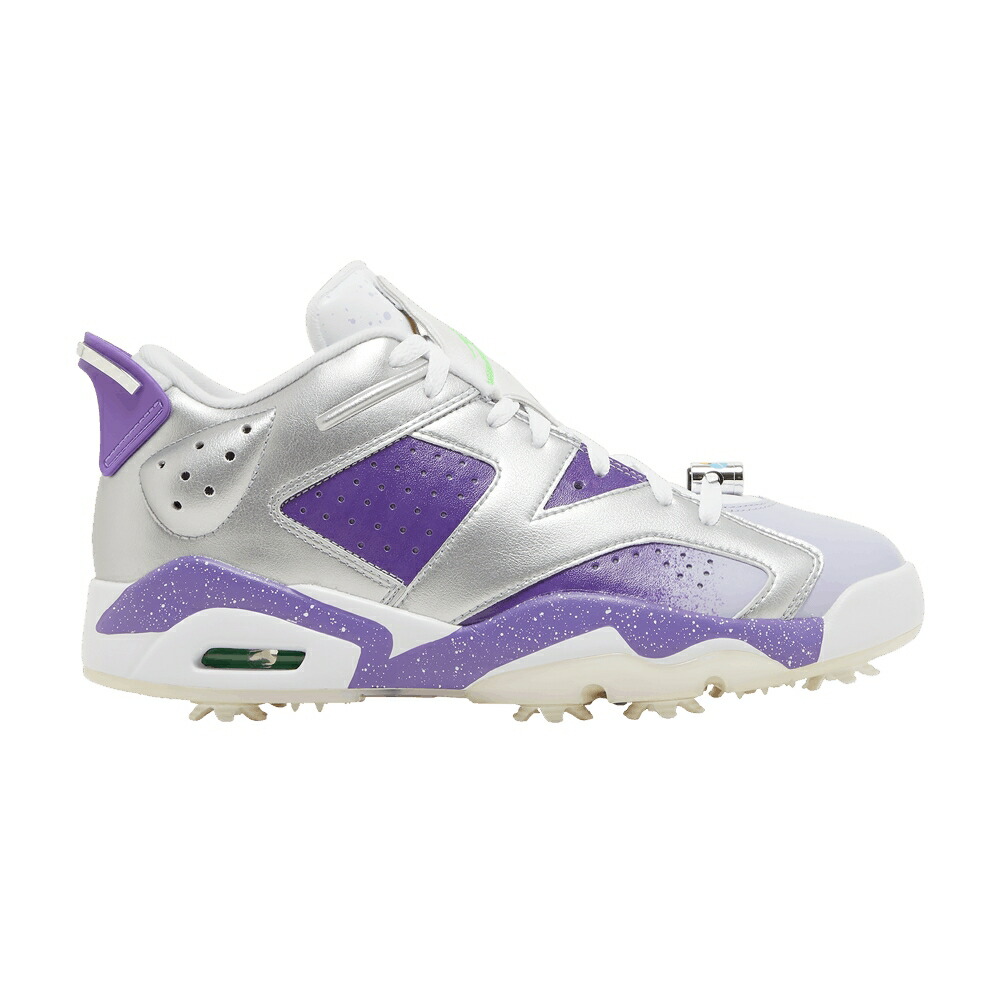 ナイキ ゴルフ 銀色 シルバー アクション エアジョーダン 'US OPEN' スニーカー メンズ AIR JORDAN AIR JORDAN 6 RETRO LOW GOLF NRG / METALLIC SILVER ACTION GRAPE