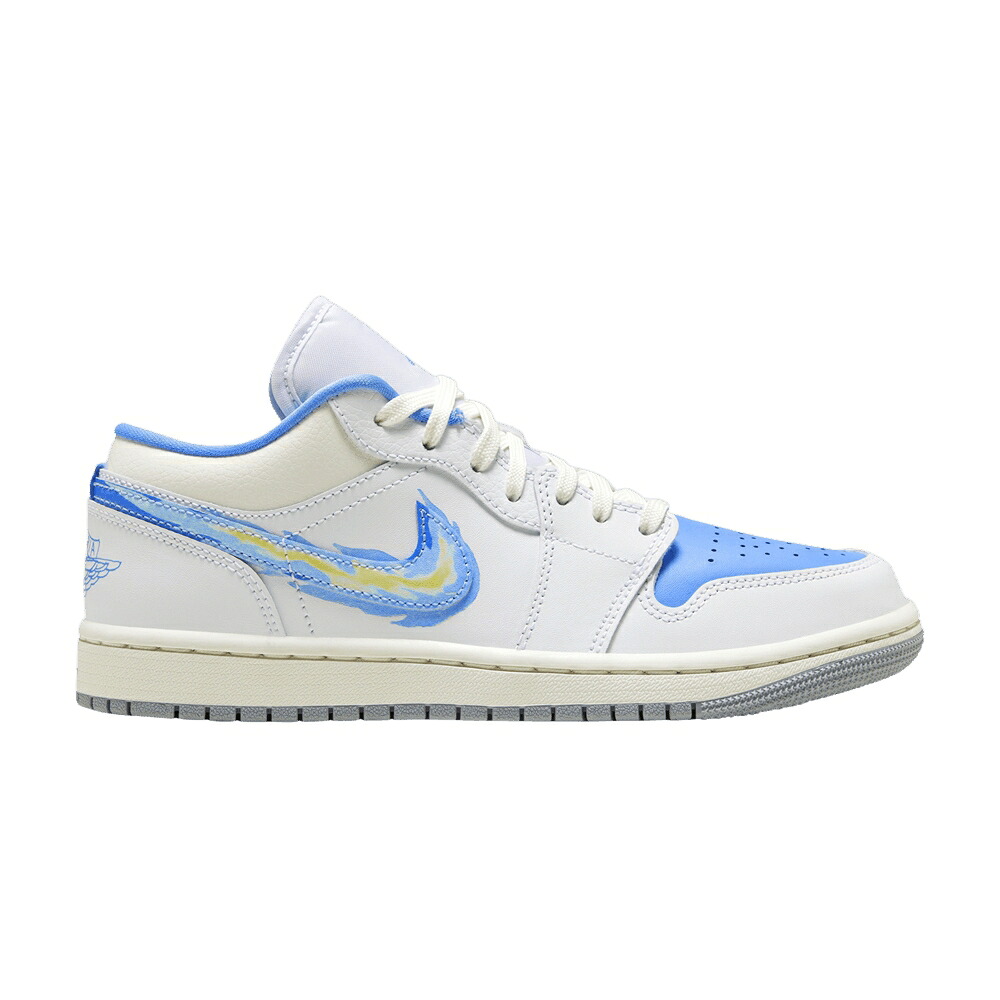 ナイキ 滑る 青み 青色 エアジョーダン \u0027JUST BLUE\u0027 スニーカー レディース AIR JORDAN WMNS AIR JORDAN 1 LOW SE SKATE - UNIVERSITY / UNIVERSITY BLUE SAILWHITE