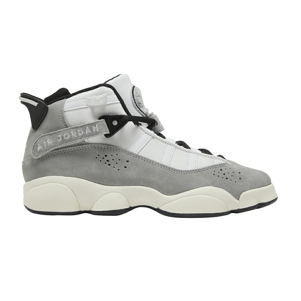 ナイキ 輪っか 薄墨色 薄墨色 黒いこと 黒いこと エアジョーダン \u0027LIGHT GREY\u0027 お坊っちゃん キッズ AIR JORDAN AIR JORDAN 6 RINGS GS SMOKE / LIGHT SMOKE GREY BLACK SAIL もの言う花 マタニティ スニーカー