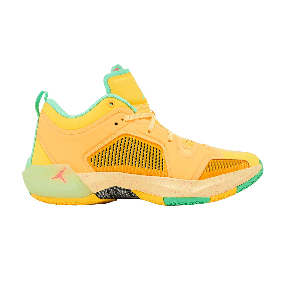 ナイキ レーザー 橙 オレンジ エアジョーダン 'EYBL' スニーカー メンズ AIR JORDAN AIR JORDAN 37 LOW / CITRON PULSE LASER ORANGE CITRON