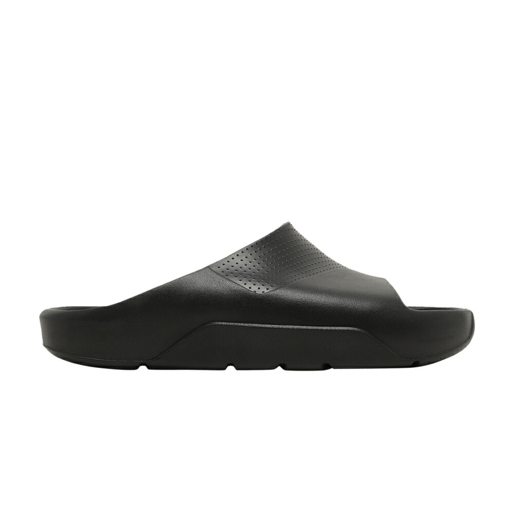 ナイキ サンダル 黒色 ブラック エアジョーダン 'TRIPLE BLACK' スニーカー メンズ AIR JORDAN AIR JORDAN POST SLIDE / BLACK BLACK - 商品メイン画像