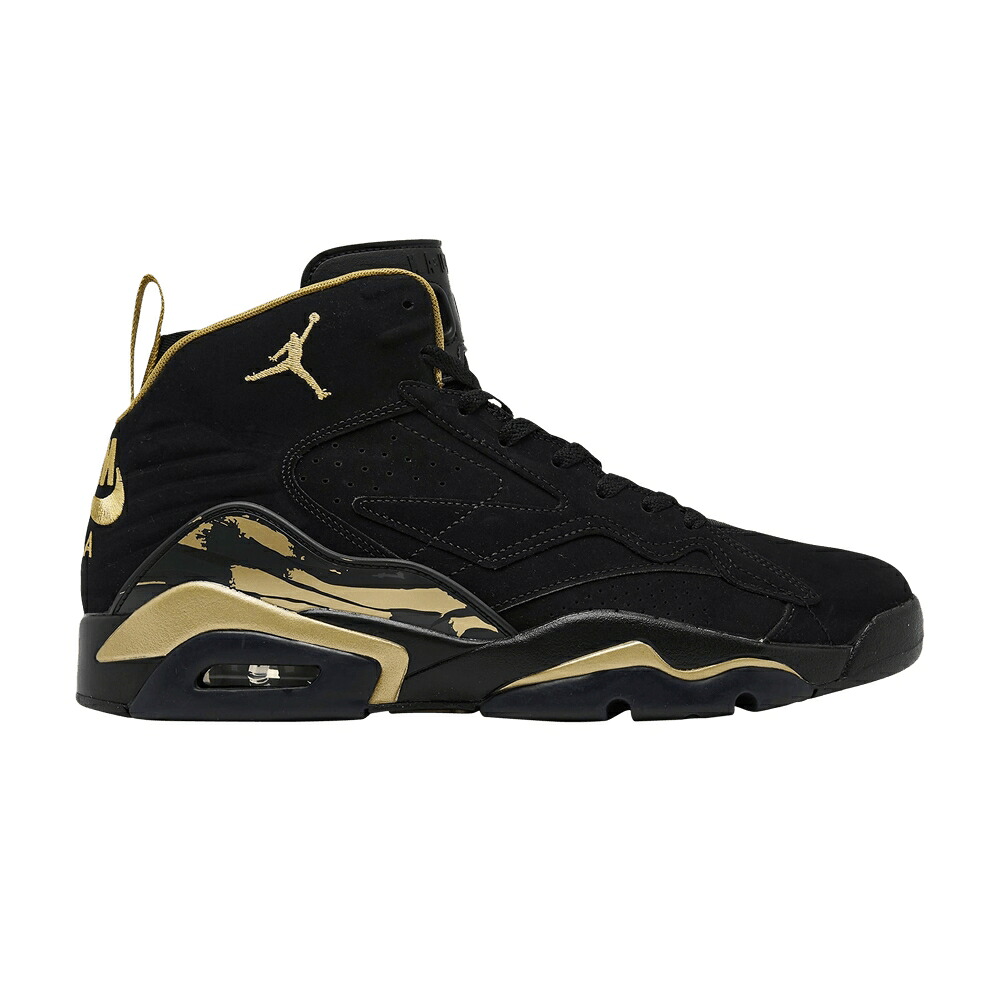 ナイキ 黒色 ブラック ゴールド エアジョーダン 'BLACK GOLD' スニーカー メンズ AIR JORDAN AIR JORDAN MVP METALLIC / BLACK METALLIC GOLD ANTHRACITE|スニケス