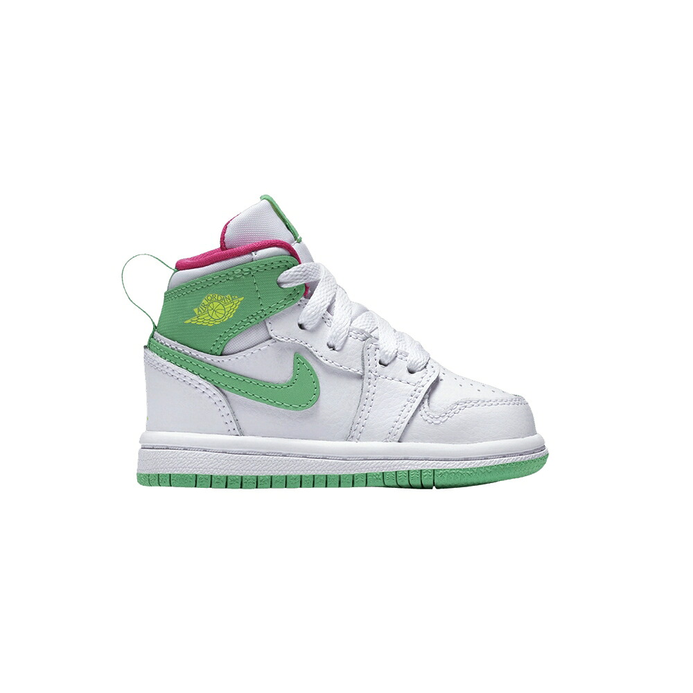 ナイキ ハイ 白色 ホワイト 緑 グリーン ピンク エアジョーダン 'EASTER' スニーカー メンズ AIR JORDAN AIR JORDAN 1 RETRO HIGH GT / WHITE GAMMA GREEN VIVID PINK