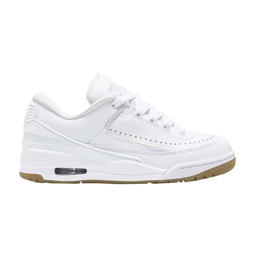 ナイキ 白色 ホワイト 茶色 ブラウン エアジョーダン WHITE GUM スニーカー レディース AIR JORDAN WMNS AIR JORDAN 2/3 / WHITE GUM LIGHT BROWN PHANTOM