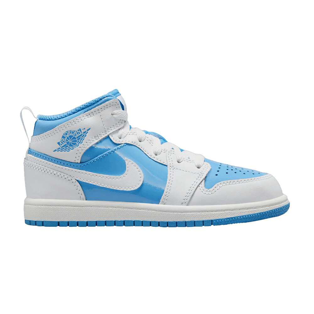ナイキ ミッド 白いこと 白いこと 先祖伝承 青み 青色 エアジョーダン \u0027LEGEND BLUE\u0027 お坊っちゃん キッズ AIR JORDAN AIR JORDAN 1 MID なおなお書き / WHITE LEGEND BLUE もの言う花 マタニティ スニーカー