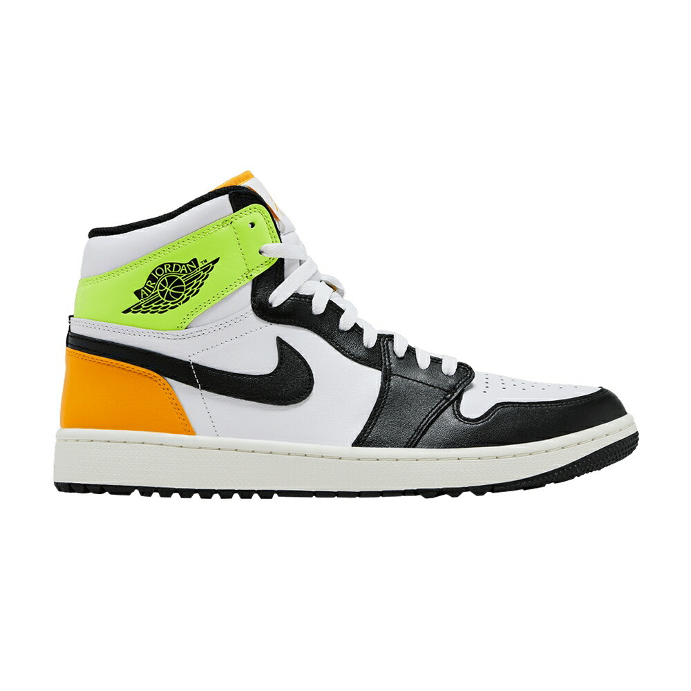 ナイキ ハイ ゴルフ 白色 ホワイト 黒色 ブラック ゴールド エアジョーダン VOLT GOLD スニーカー メンズ AIR JORDAN AIR JORDAN 1 HIGH GOLF / WHITE BLACK UNIVERSITY GOLD VOLT
