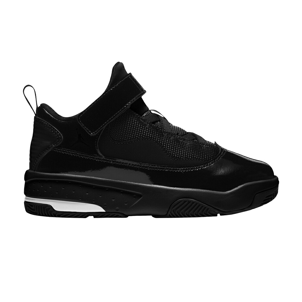ナイキ マックス オーラ 黒色 ブラック エアジョーダン 'TRIPLE BLACK' ジュニア キッズ AIR JORDAN AIR JORDAN MAX AURA 2 PS / BLACK BLACK BLACK ベビー マタニティ スニーカー
