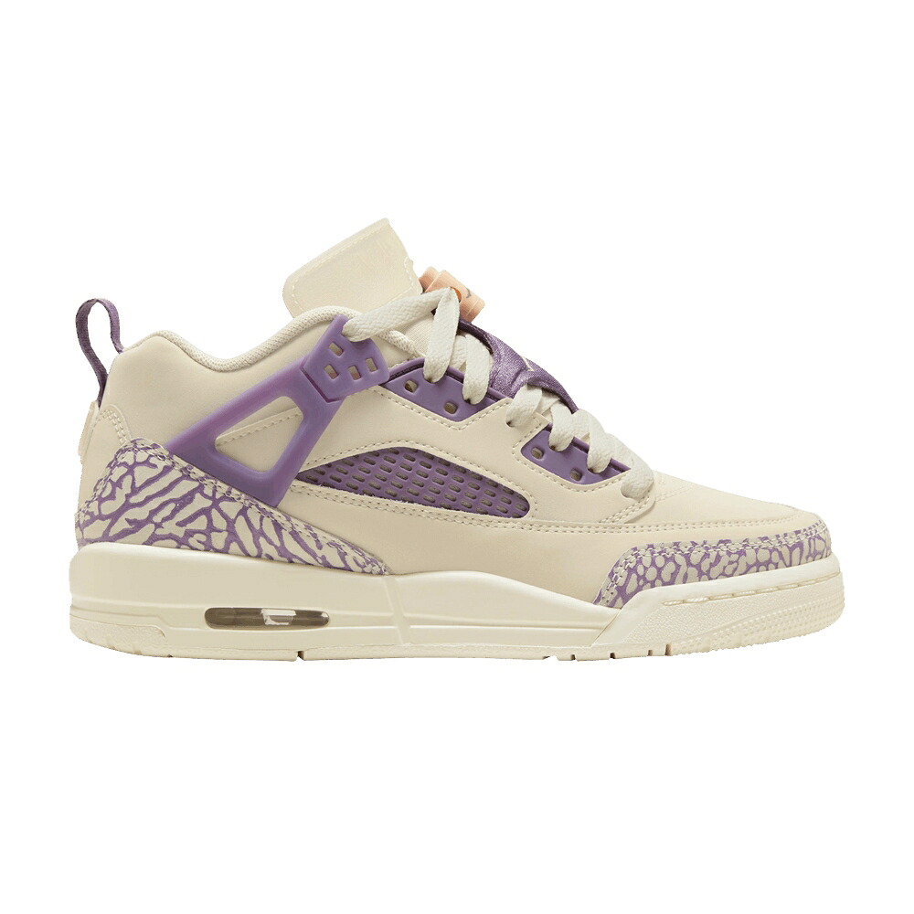 ナイキ レジェンド 茶色 ブラウン 紫 バイオレット エアジョーダン 'LET PLAY!' ジュニア キッズ AIR JORDAN AIR JORDAN SPIZIKE LOW GS S / LEGEND LIGHT BROWN VIOLET DUST ベビー マタニティ スニーカー｜スニケス