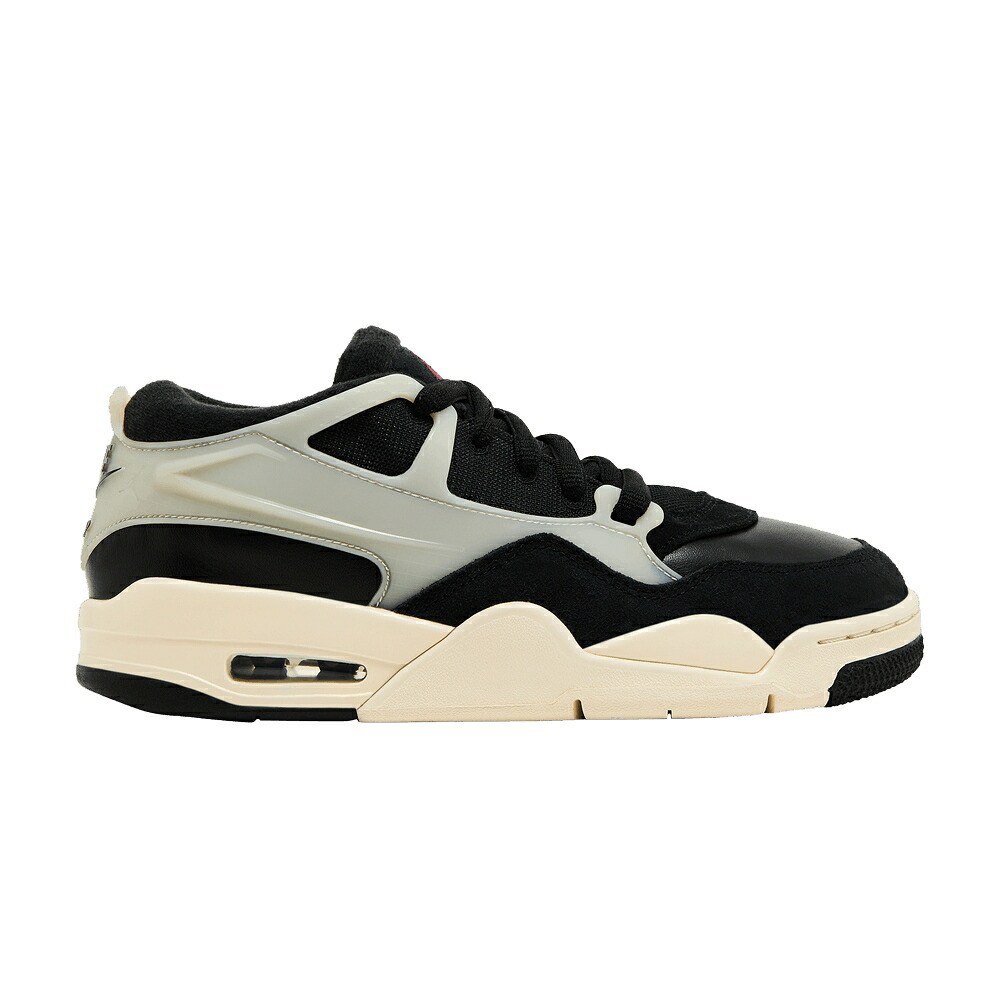 ナイキ 黒色 ブラック 赤 レッド エアジョーダン 'BLACK SAIL' ジュニア キッズ AIR JORDAN AIR JORDAN 4 RM GS / BLACK GYM RED SAIL COCONUT MILK ベビー マタニティ スニーカー
