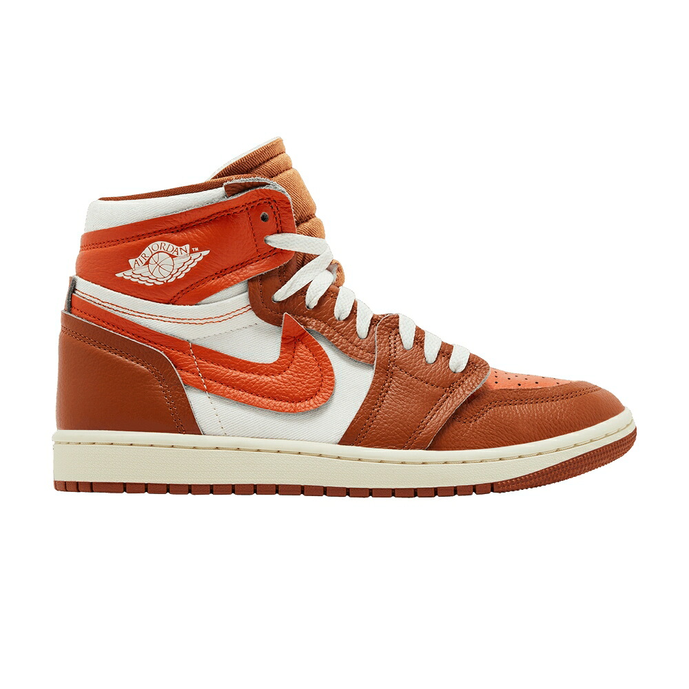 ナイキ ハイ 橙 オレンジ エアジョーダン 'DESERT ORANGE' スニーカー レディース AIR JORDAN WMNS AIR JORDAN 1 HIGH METHOD OF MAKE / DESERT ORANGE BRILLIANT ORANGE｜スニケス