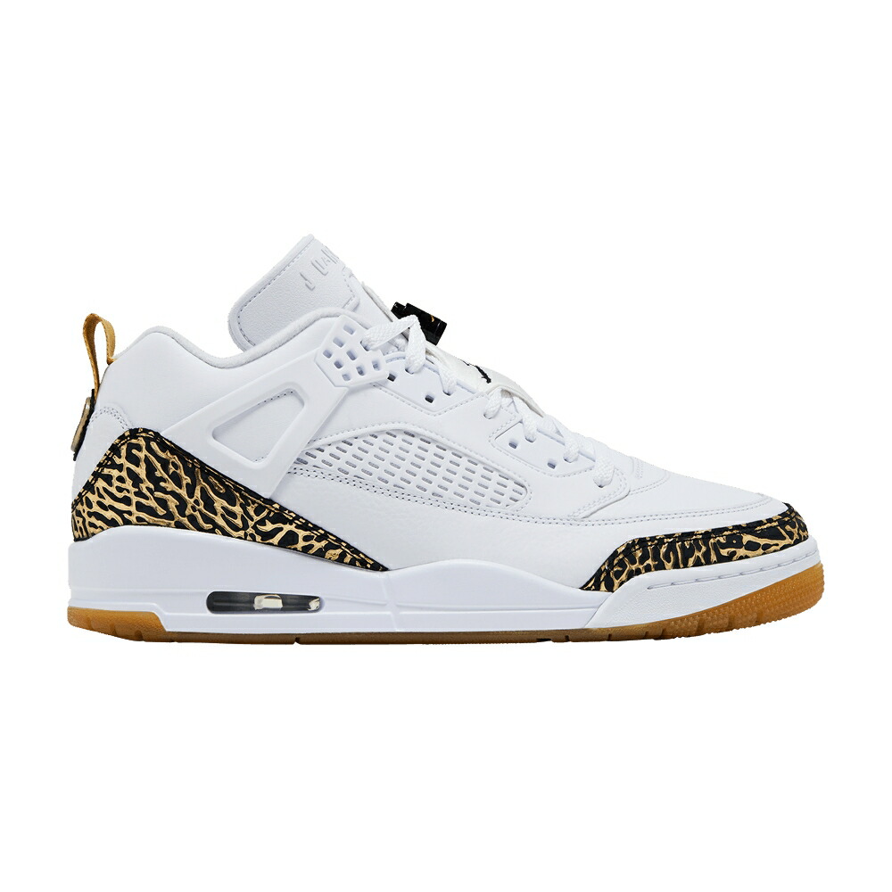 ナイキ 黒色 ブラック 白色 ホワイト ゴールド エアジョーダン 'WHITE GOLD' スニーカー メンズ AIR JORDAN AIR JORDAN SPIZIKE LOW BLACK METALLIC / WHITE BLACK METALLIC GOLD 133,900円