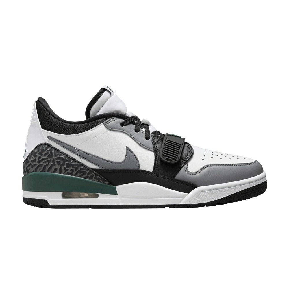 ナイキ レガシー 白色 ホワイト 黒色 ブラック クール 灰色 グレー エアジョーダン 'OXIDIZED GREEN' スニーカー メンズ AIR JORDAN AIR JORDAN LEGACY 312 LOW / WHITE BLACK COOL GREY OXIDIZED