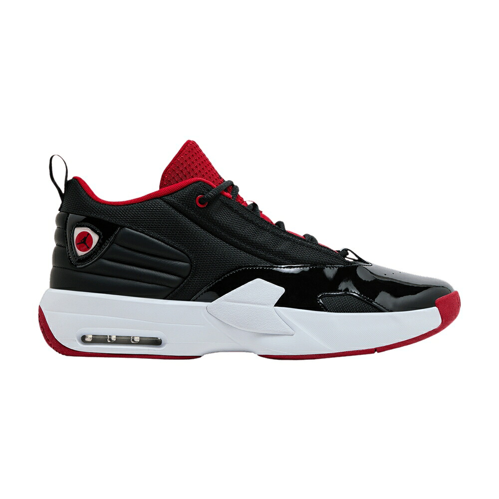 ナイキ マックス オーラ 黒色 ブラック 白色 ホワイト 赤 レッド エアジョーダン 'BRED' スニーカー メンズ AIR JORDAN AIR JORDAN MAX AURA 6 / BLACK WHITE GYM RED