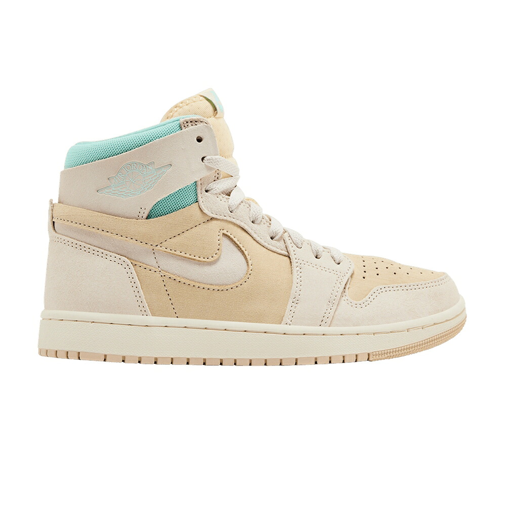 ナイキ 御機嫌 望遠レンズ エアジョーダン \u0027COCONUT DEW\u0027 スニーカー レディース AIR JORDAN WMNS AIR JORDAN 1 HIGH ZOOM COMFORT 2 MILK LIGHT / COCONUT MILK LIGHT DEW SAIL