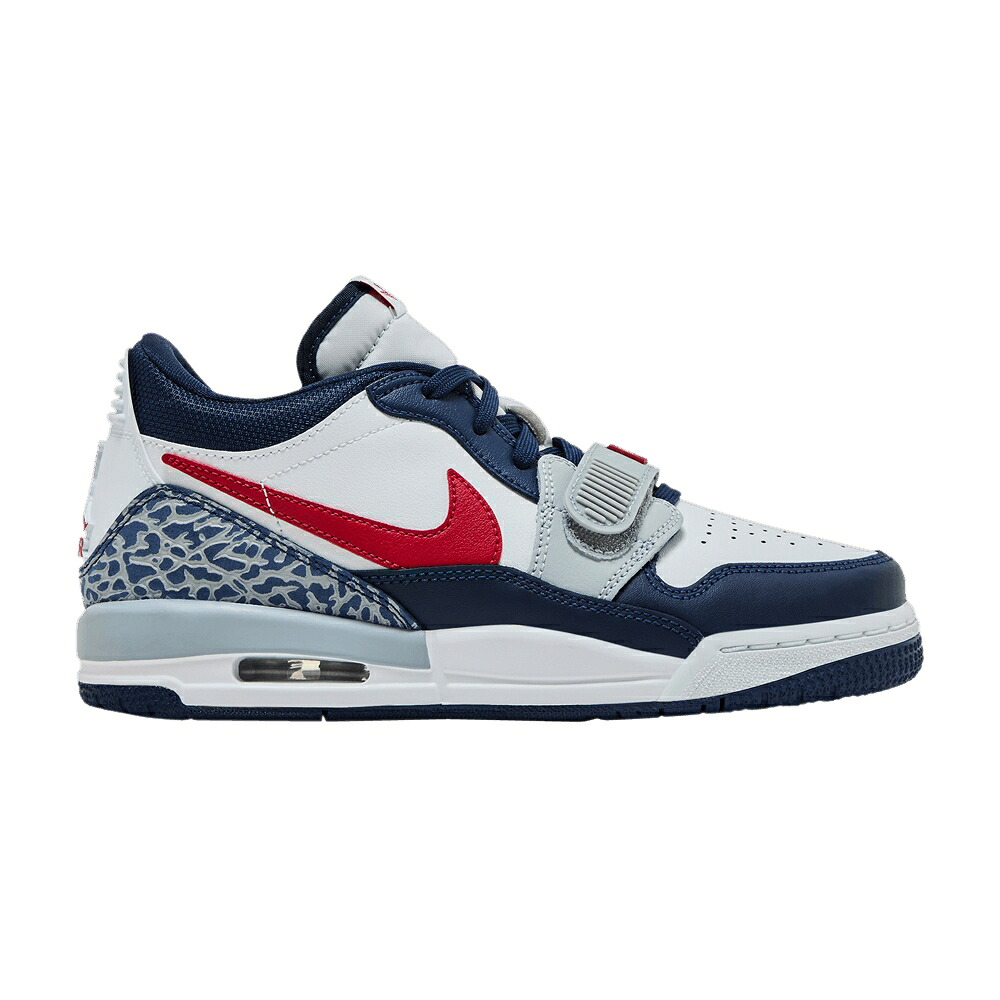 ナイキ レガシー 紺色 ネイビー 白色 ホワイト 灰色 グレー エアジョーダン 'MIDNIGHT RED' ジュニア キッズ AIR JORDAN AIR JORDAN LEGACY 312 LOW GS NAVY VARSITY / WHITE MIDNIGHT NAVY WOLF GREY ベビー マタニテ
